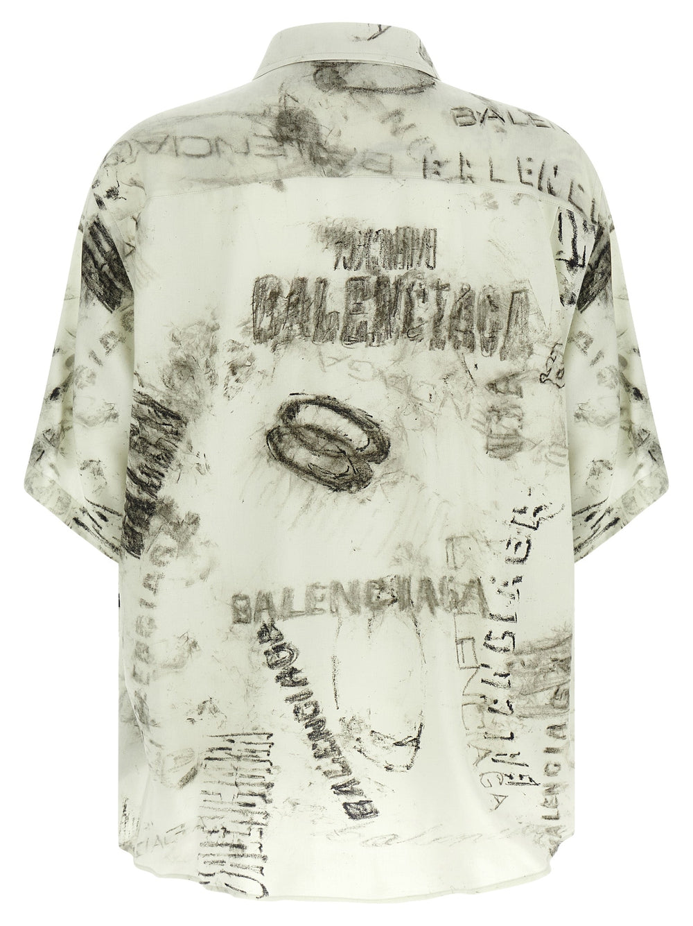 Balenciaga Gray Viscose Blouse
