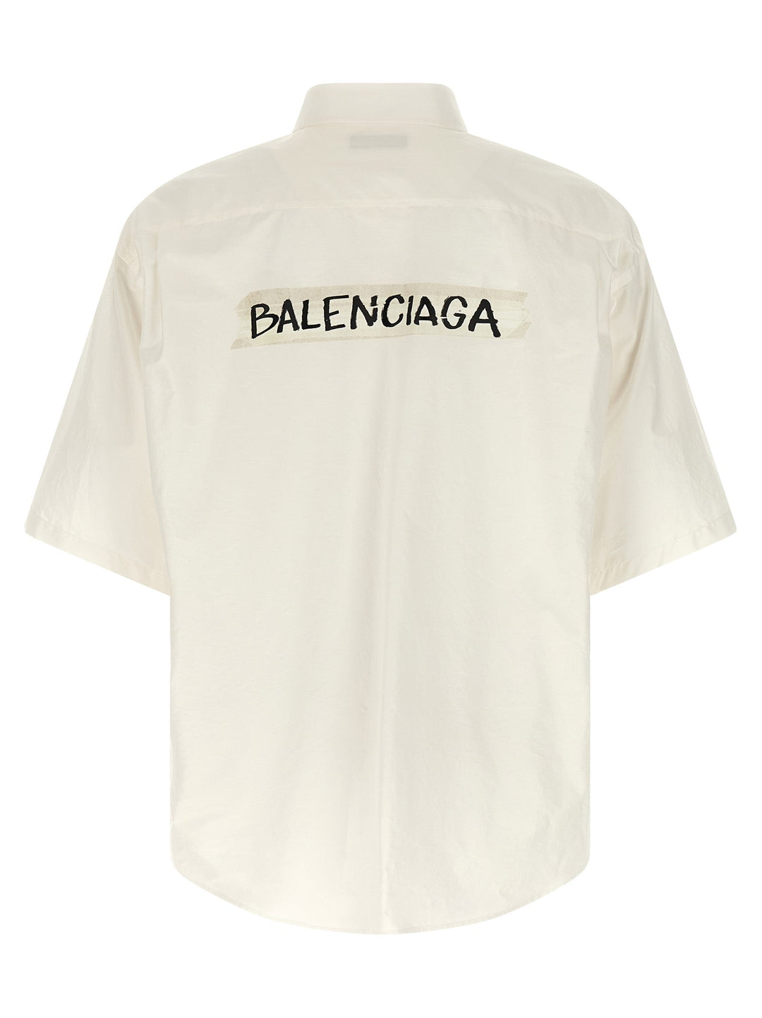 Balenciaga White Cotton Blouse