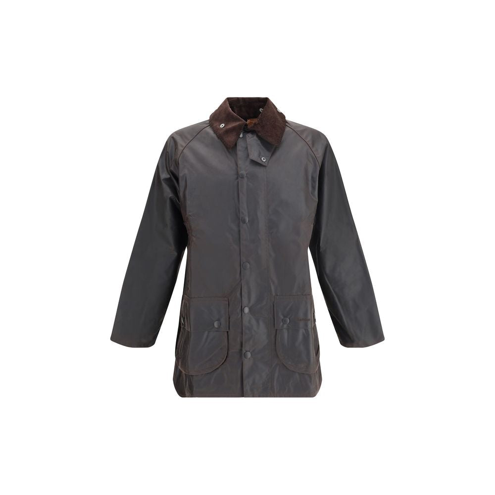 Men’s Barbour Black Cotton Full-length Jacket