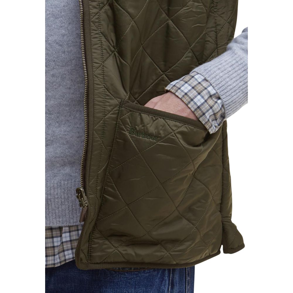 Men’s Barbour Green Polyamide Sleeveless Jacket