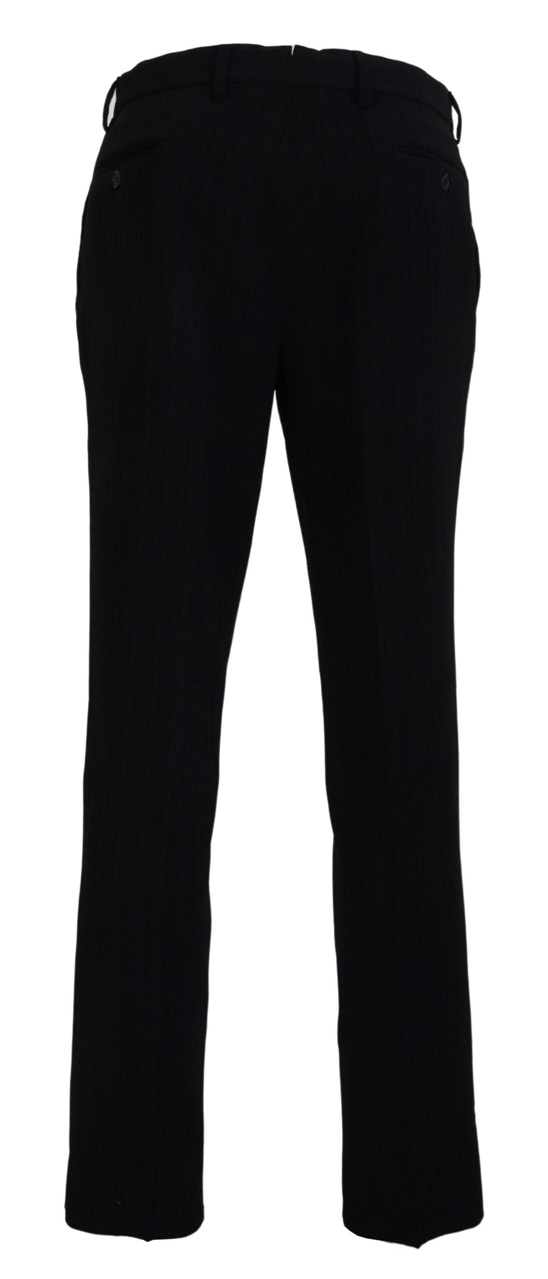 Men’s Bencivenga Black Cotton Straight Fit Men Formal Pants