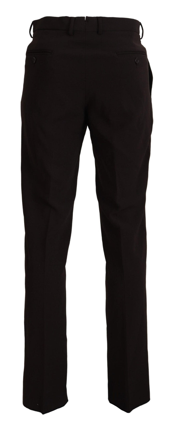Men’s Bencivenga Brown Straight Fit Formal Men Pants