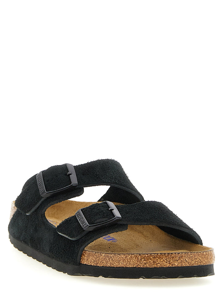 Men’s Birkenstock Black Calfskin Slides