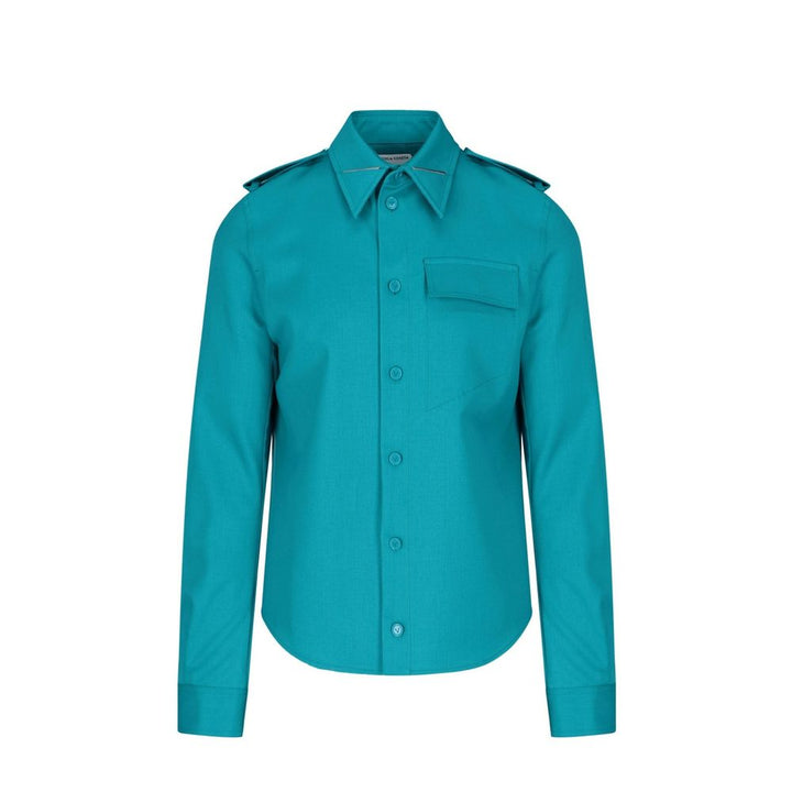 Men’s Bottega Veneta Bicolor Elastane Dress Shirt