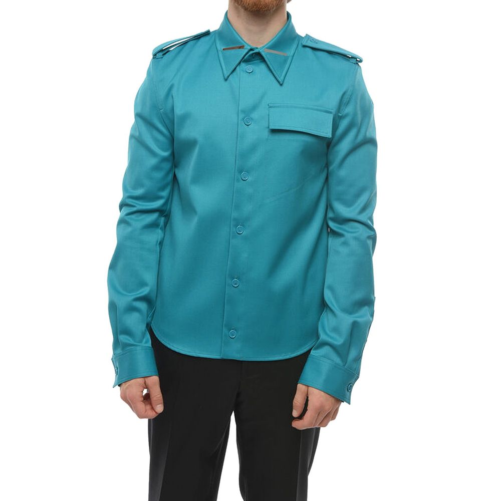 Men’s Bottega Veneta Bicolor Elastane Dress Shirt