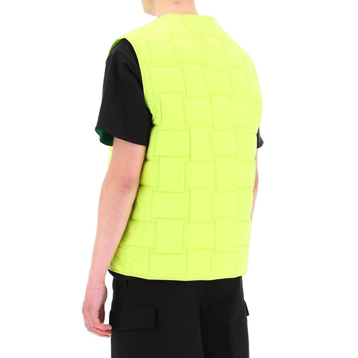 Men’s Bottega Veneta Bicolor Polyamide Sleeveless Jacket