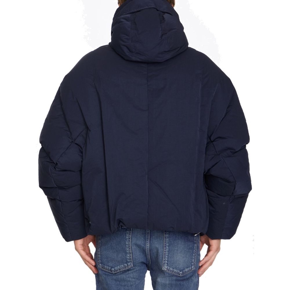 Men’s Bottega Veneta Blue Polyamide Full-length Jacket