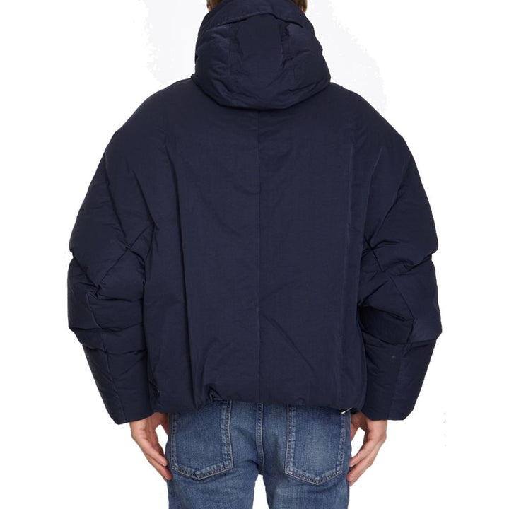 Men’s Bottega Veneta Blue Polyamide Full-length Jacket