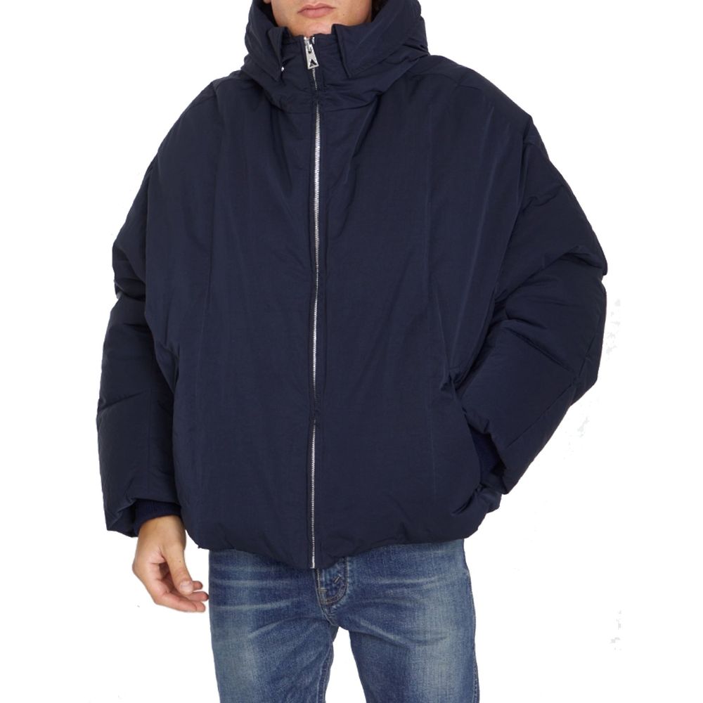 Men’s Bottega Veneta Blue Polyamide Full-length Jacket