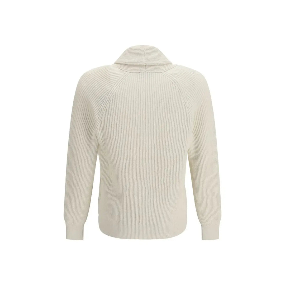 Men’s Brunello Cucinelli Beige Cotton Cardigan