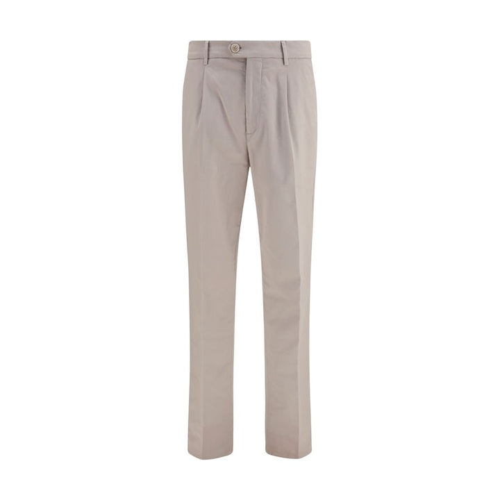 Men’s Brunello Cucinelli Beige Cotton Chino Pants