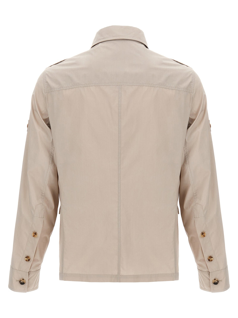 Men’s Brunello Cucinelli Beige Cotton Full-length Jacket