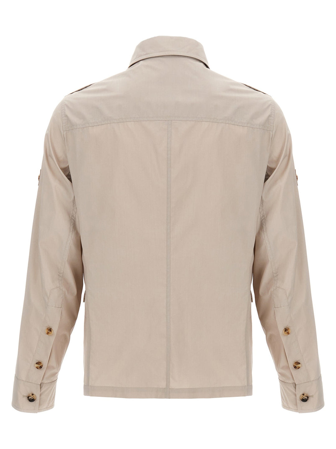 Men’s Brunello Cucinelli Beige Cotton Full-length Jacket