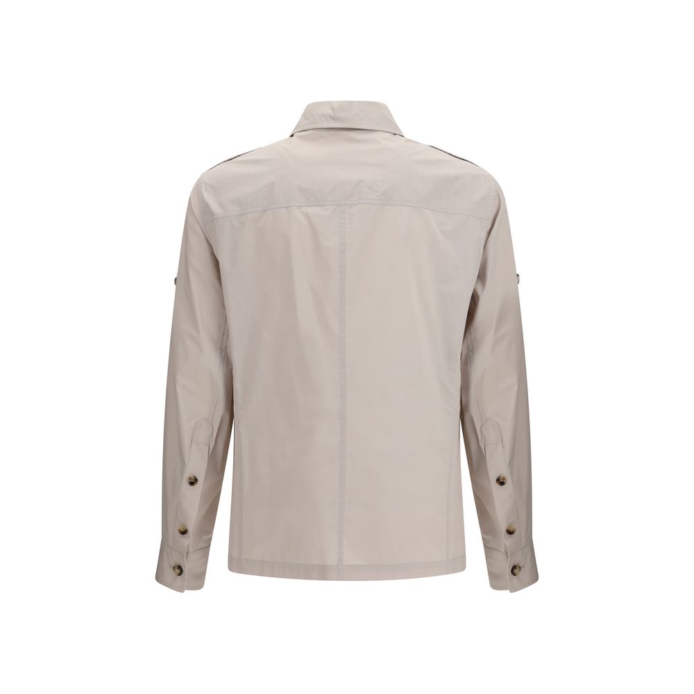 Men’s Brunello Cucinelli Beige Cotton Full-length Jacket