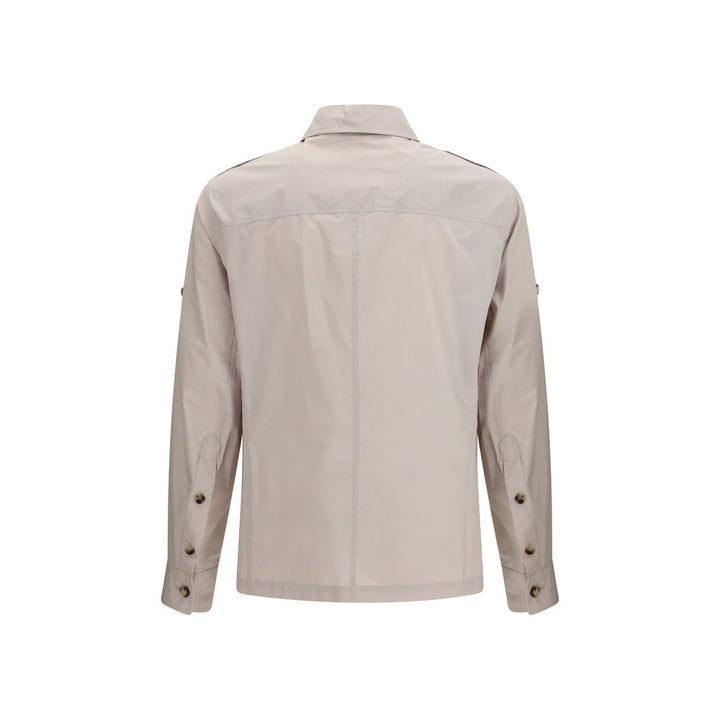 Men’s Brunello Cucinelli Beige Cotton Full-length Jacket