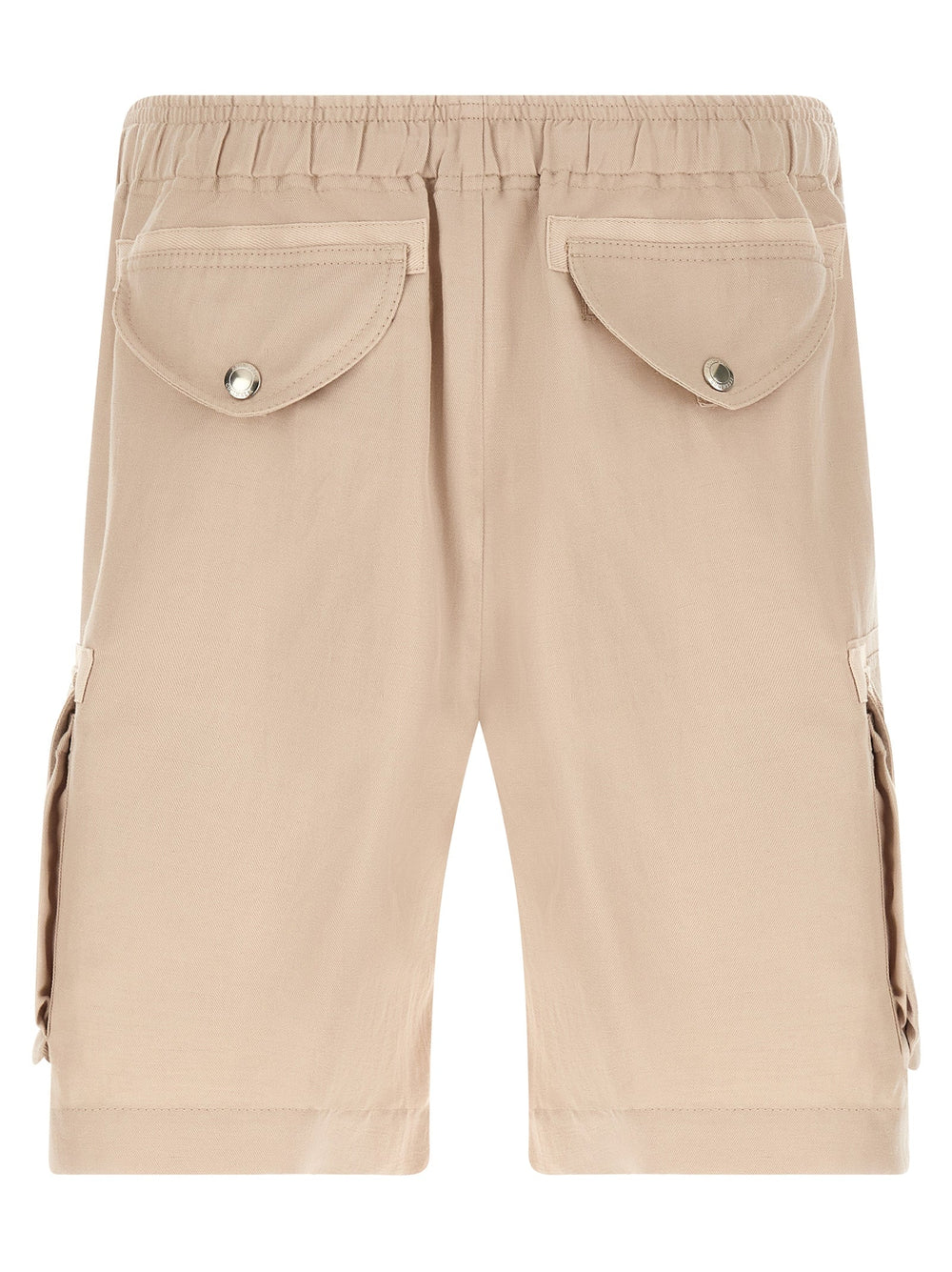 Men’s Brunello Cucinelli Beige Linen Bermuda Shorts