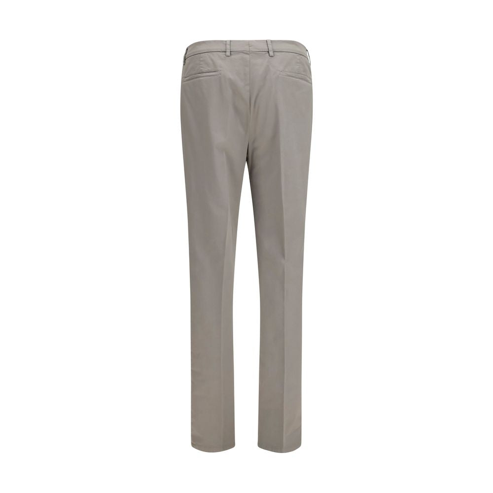 Men’s Brunello Cucinelli Bicolor Cotton Chino Pants