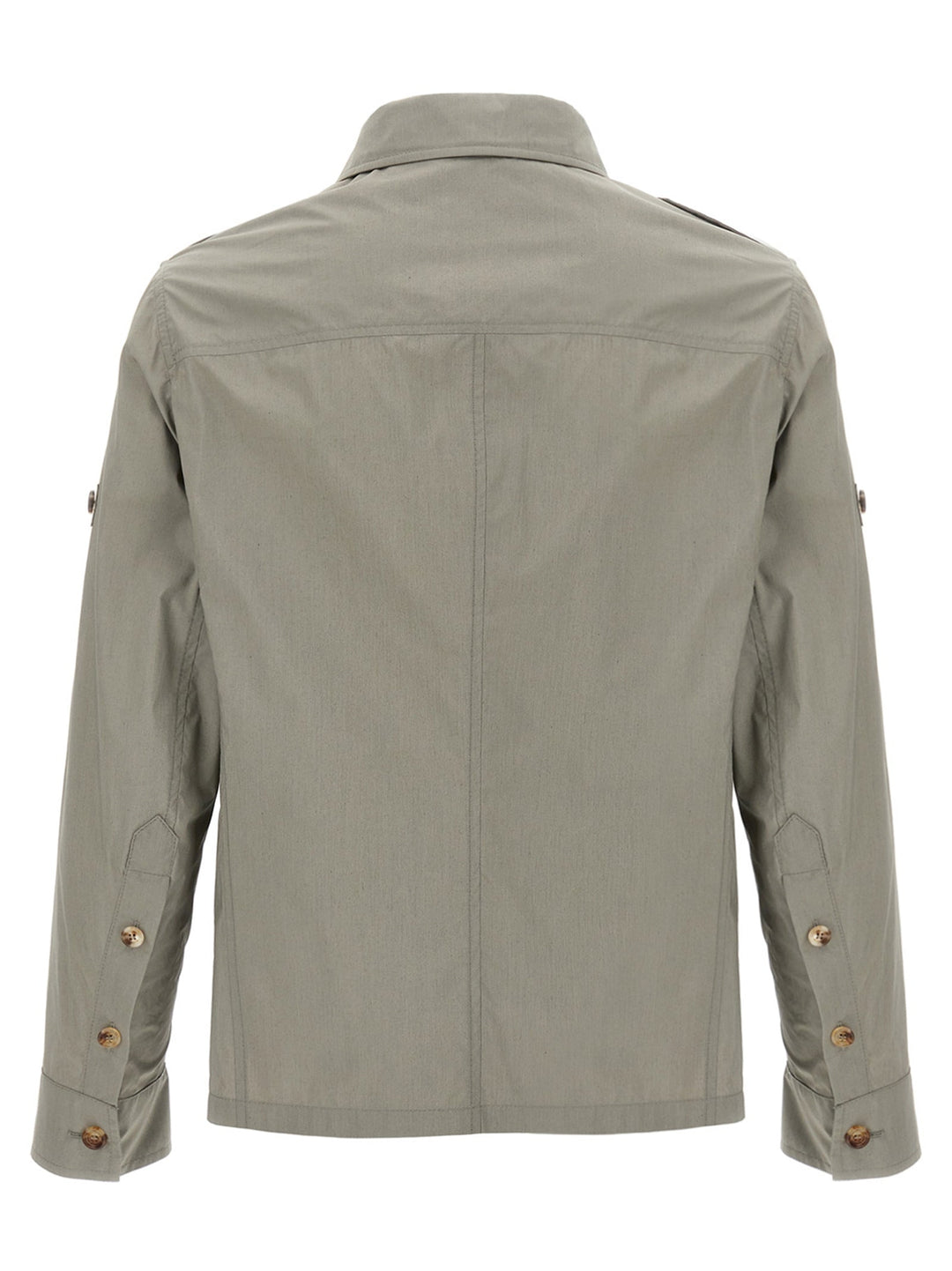 Men’s Brunello Cucinelli Bicolor Cotton Shell Jacket