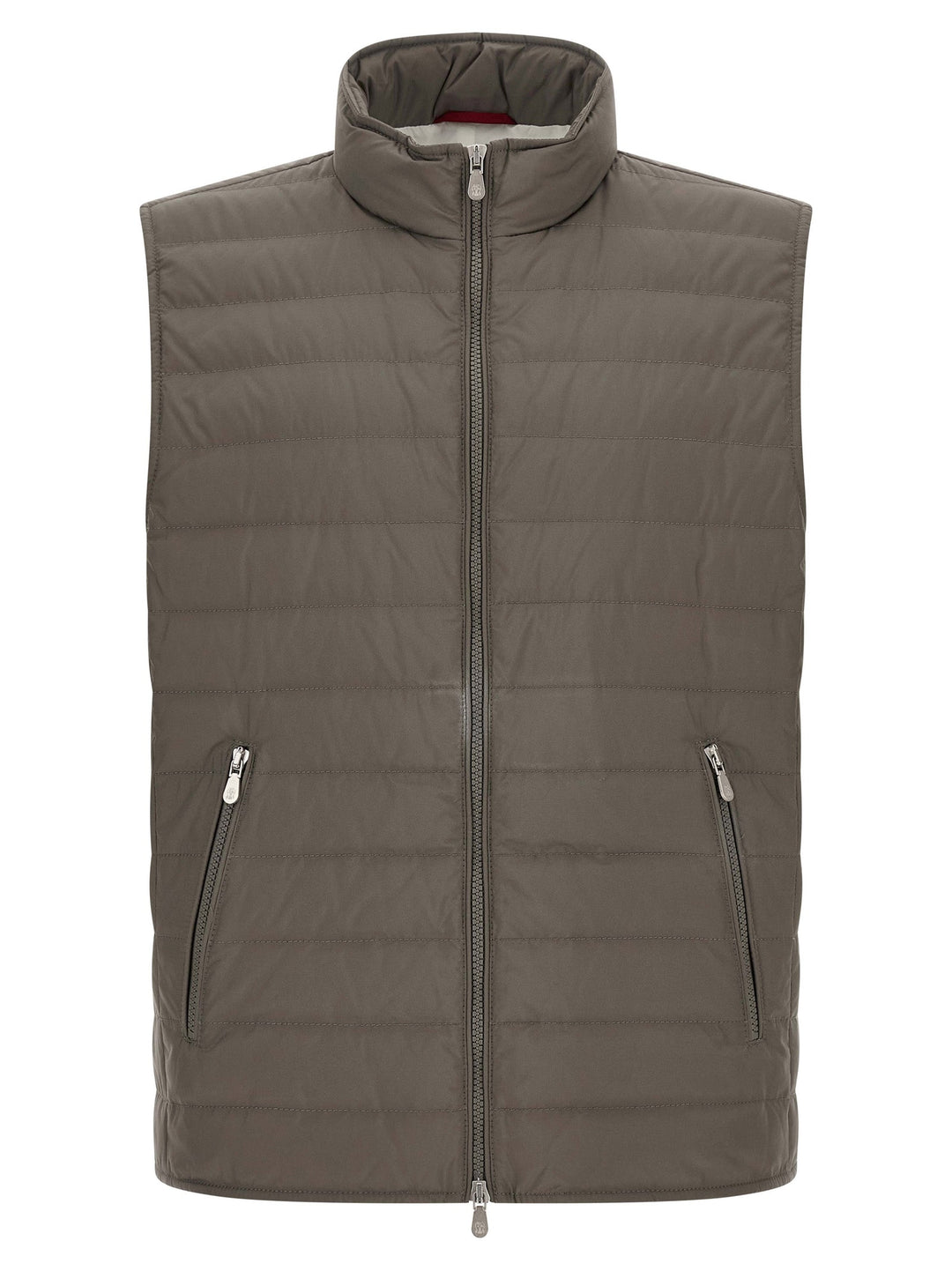 Men’s Brunello Cucinelli Bicolor Polyester Sleeveless Jacket