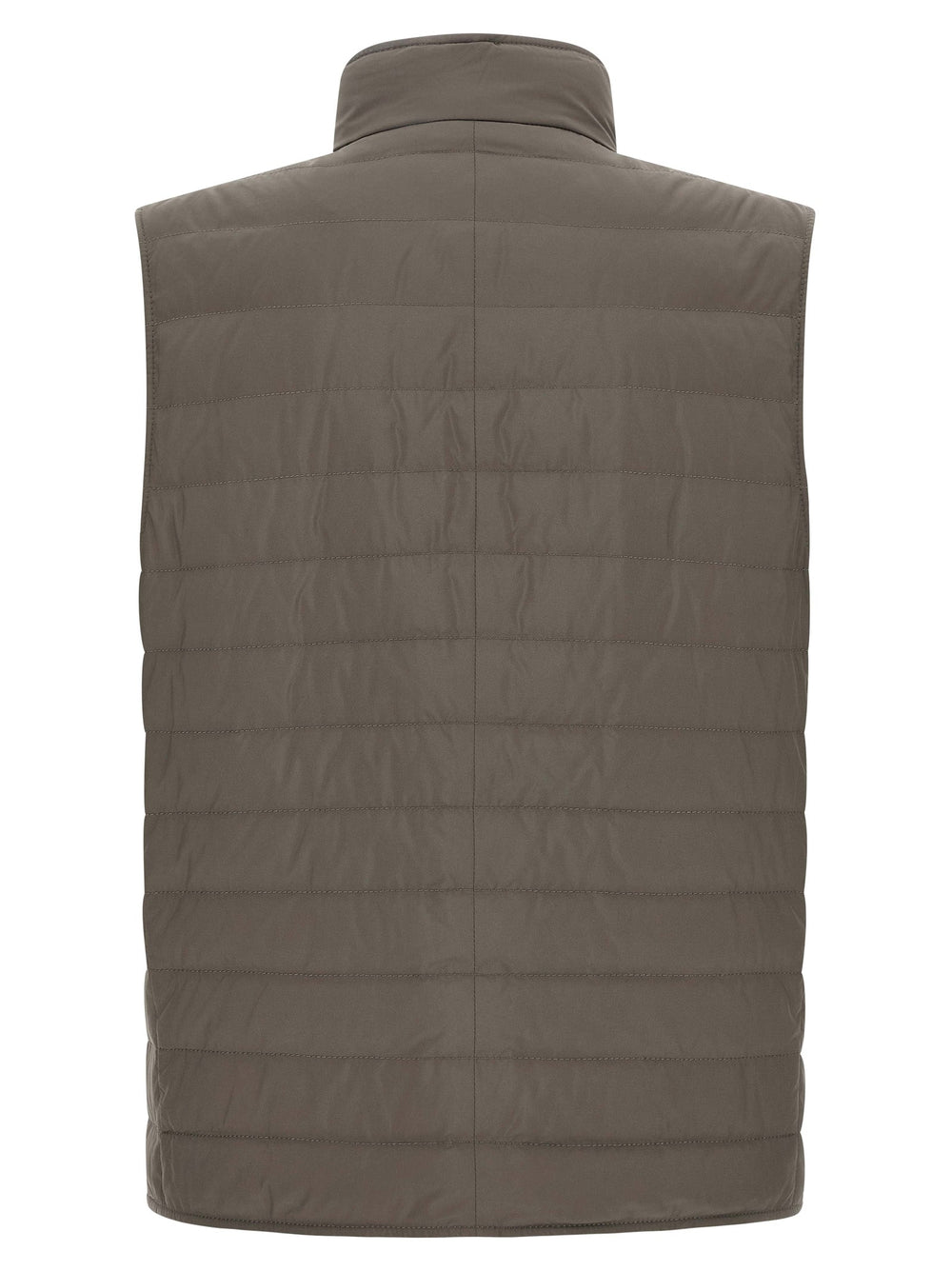 Men’s Brunello Cucinelli Bicolor Polyester Sleeveless Jacket