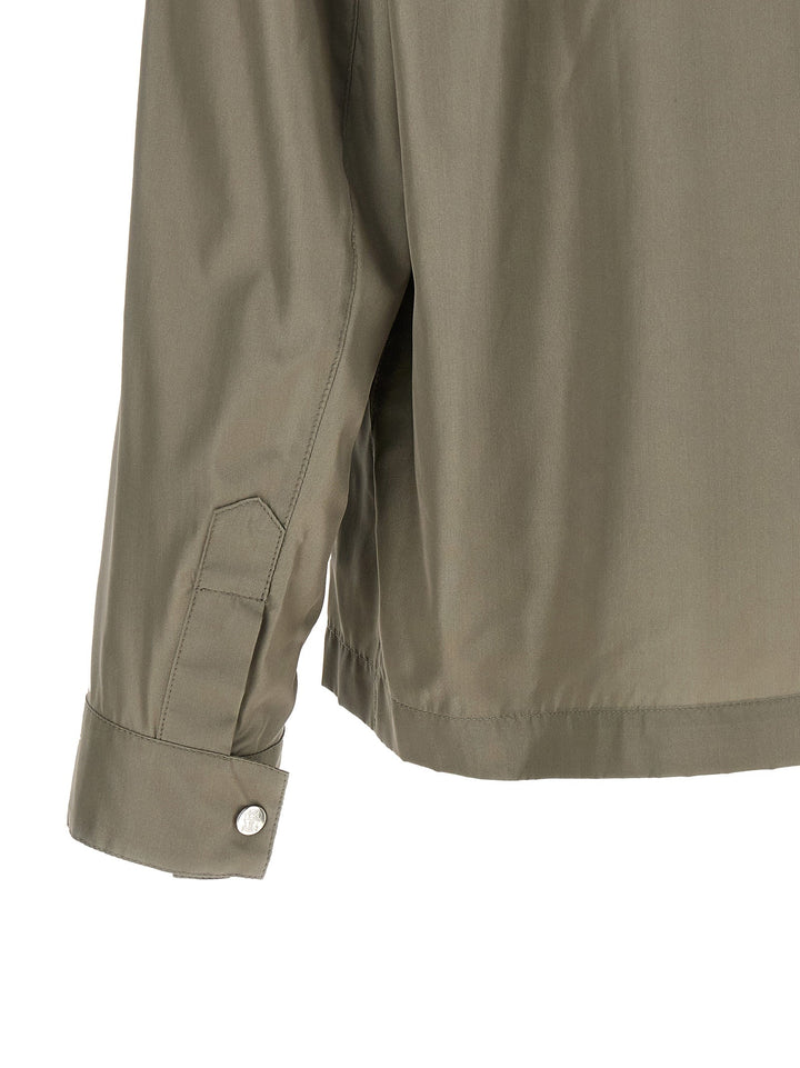 Men’s Brunello Cucinelli Bicolor Silk Full-length Jacket