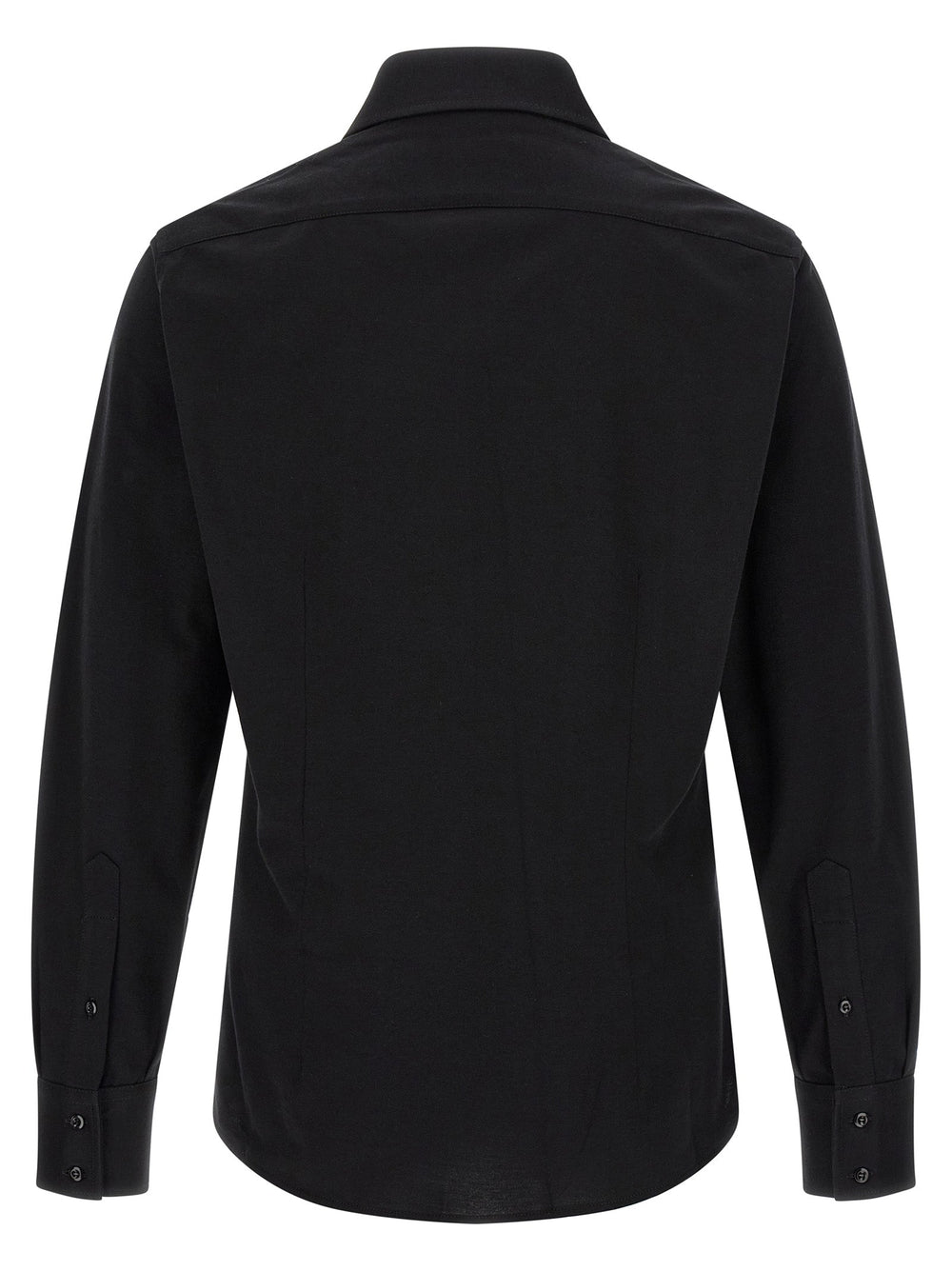 Brunello Cucinelli Black Cotton Blouse