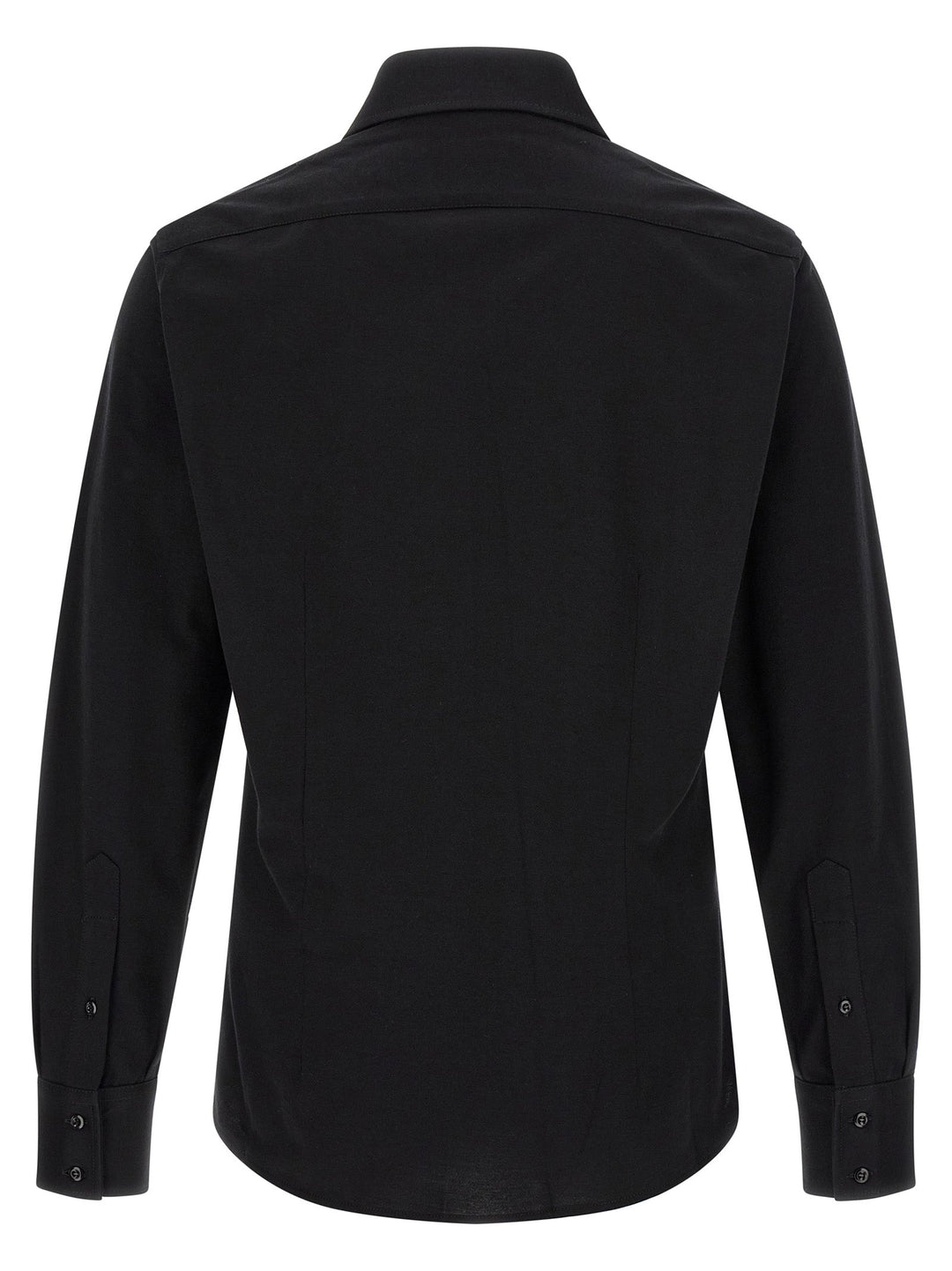 Brunello Cucinelli Black Cotton Blouse