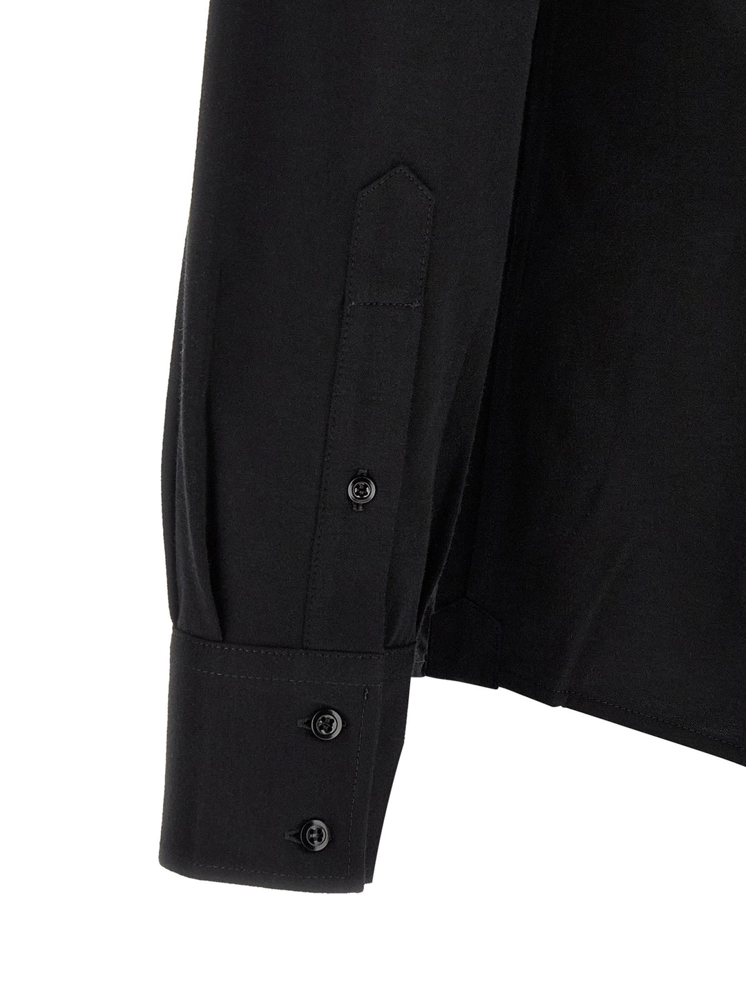 Brunello Cucinelli Black Cotton Blouse
