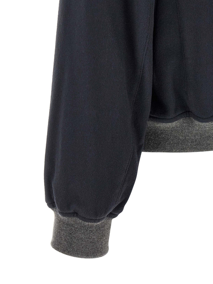 Men’s Brunello Cucinelli Blue Cashmere Bomber