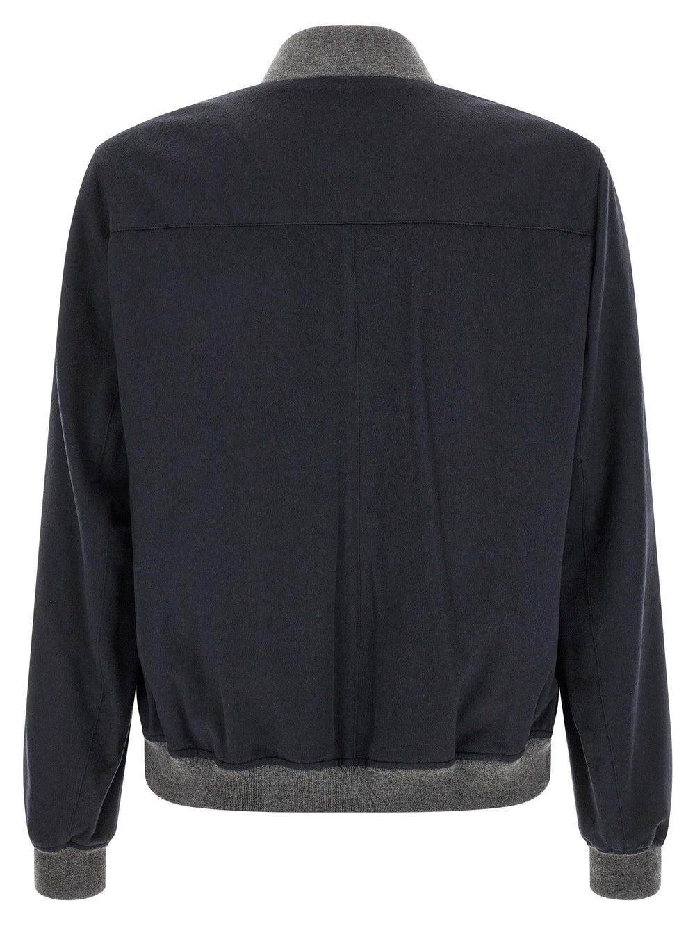 Men’s Brunello Cucinelli Blue Cashmere Bomber