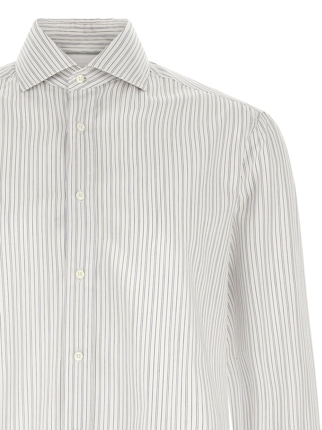 Brunello Cucinelli Blue Cotton Blouse