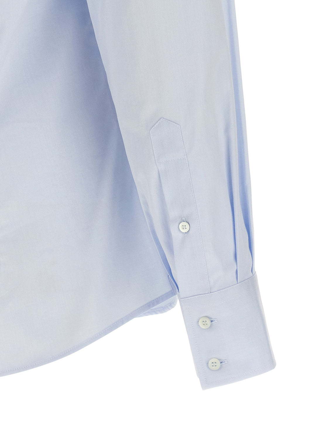 Brunello Cucinelli Blue Cotton Blouse