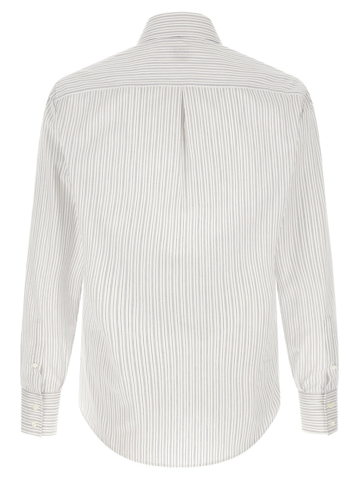 Brunello Cucinelli Blue Cotton Blouse