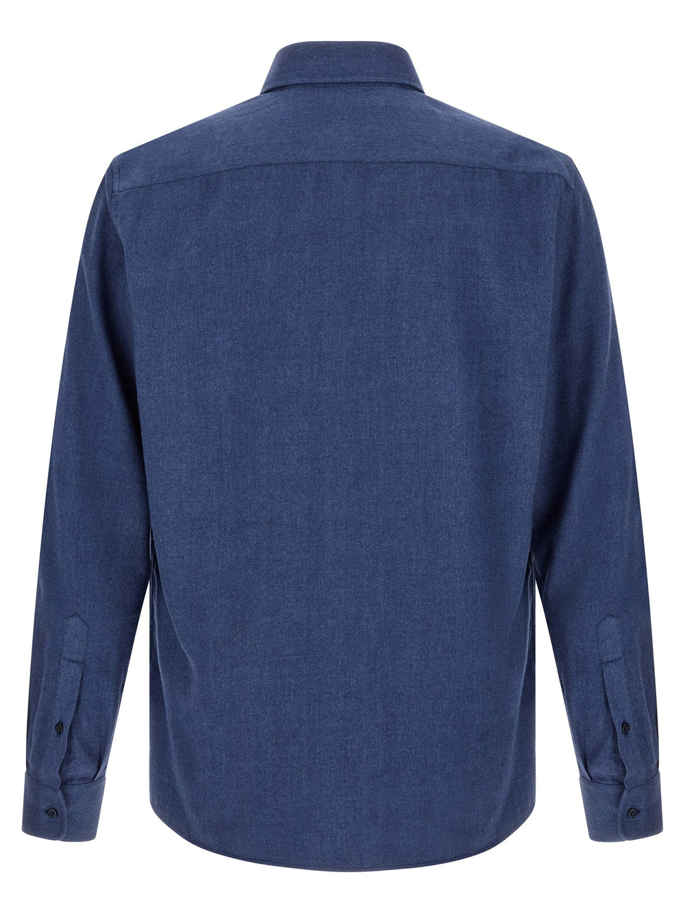 Brunello Cucinelli Blue Cotton Blouse