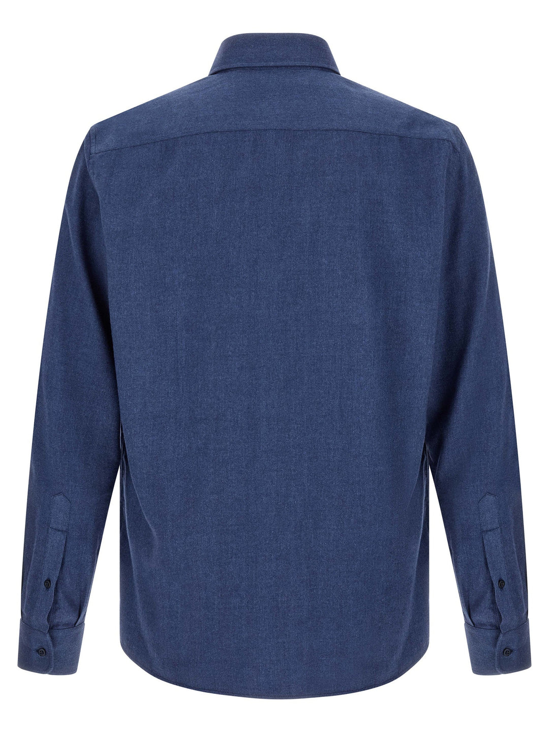 Brunello Cucinelli Blue Cotton Blouse