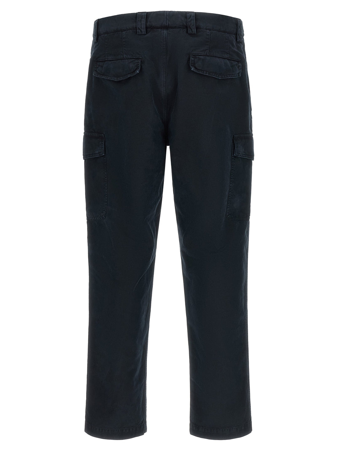 Men’s Brunello Cucinelli Blue Cotton Cargo Pants
