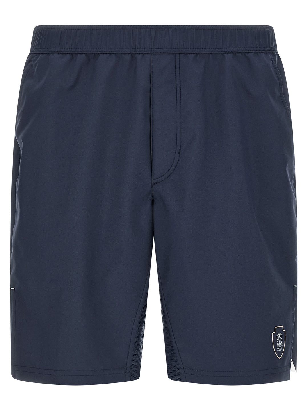 Brunello Cucinelli Blue Polyester Bermuda Shorts