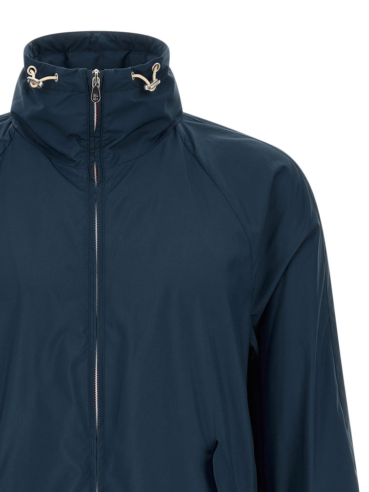 Men’s Brunello Cucinelli Blue Polyester Full-length Jacket