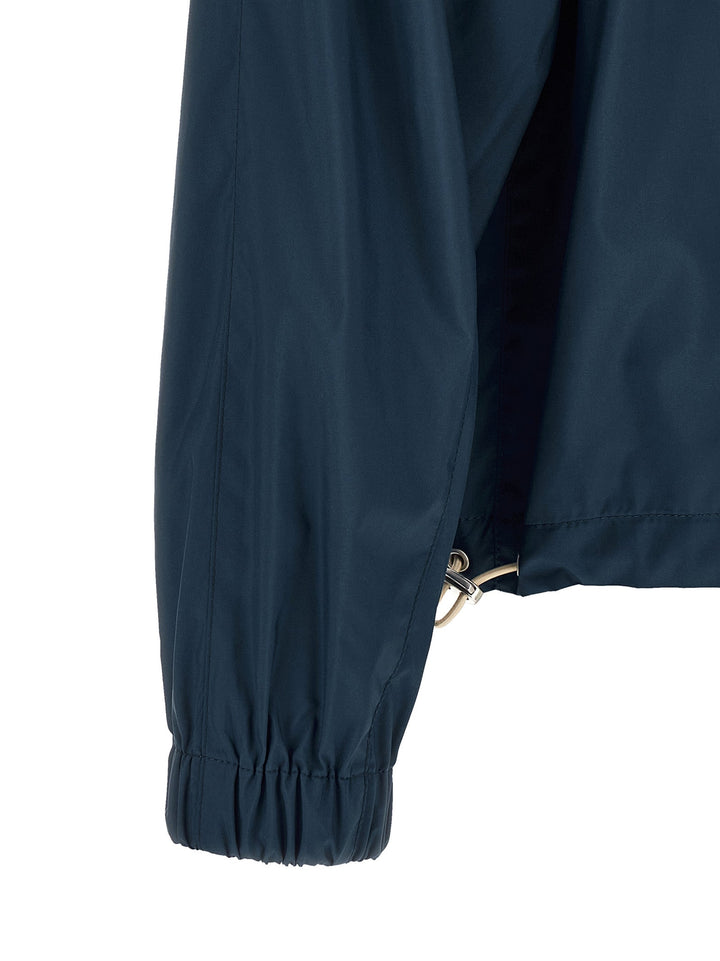 Men’s Brunello Cucinelli Blue Polyester Full-length Jacket