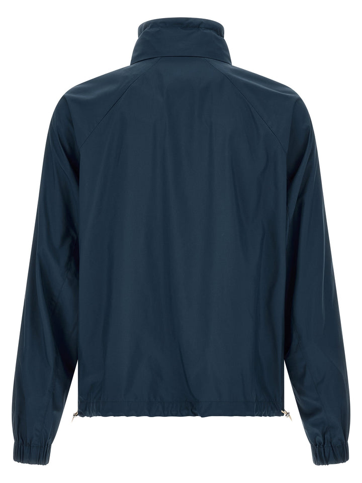 Men’s Brunello Cucinelli Blue Polyester Full-length Jacket
