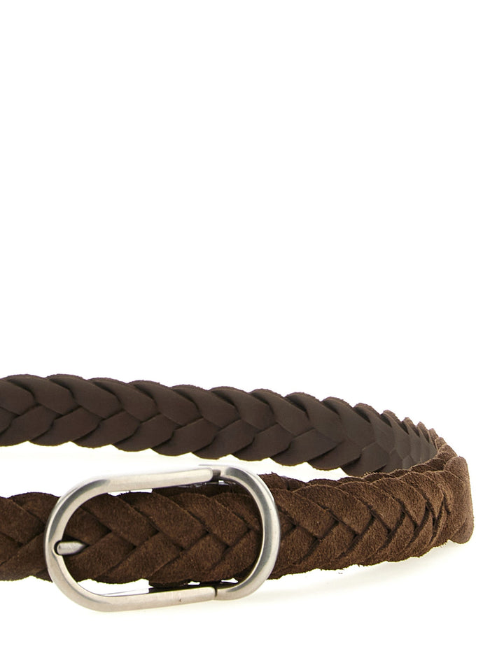 Brunello Cucinelli Brown Calfskin Belt