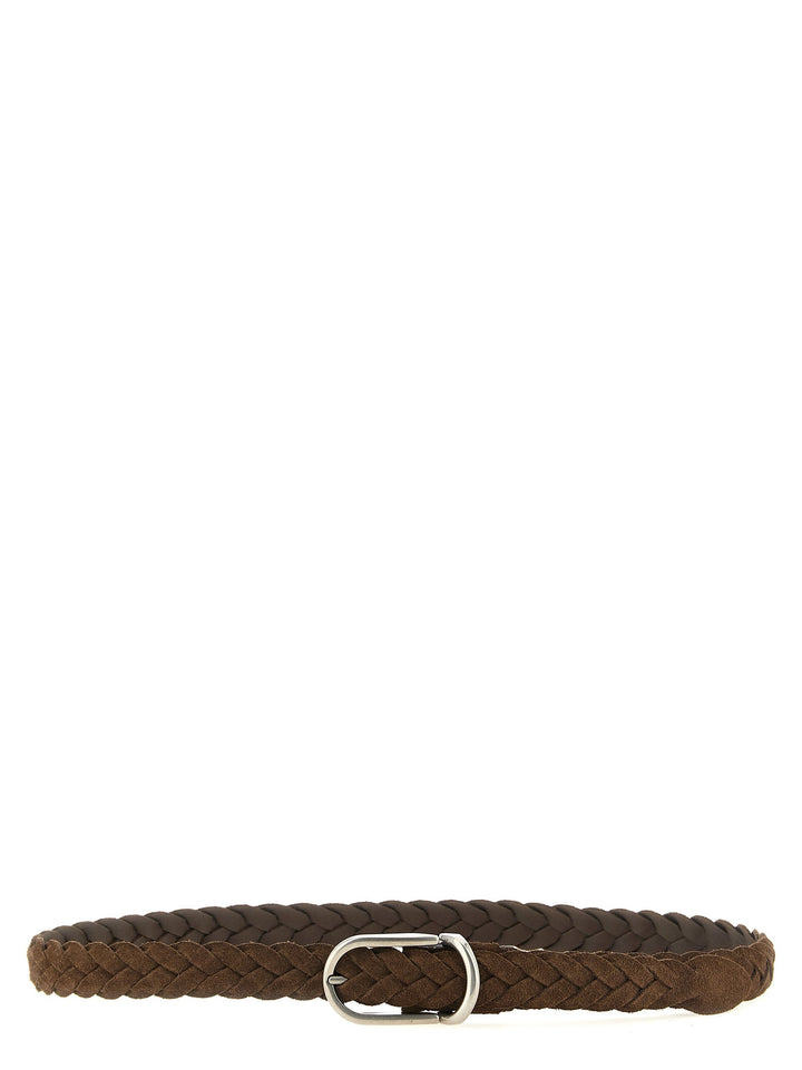Brunello Cucinelli Brown Calfskin Belt