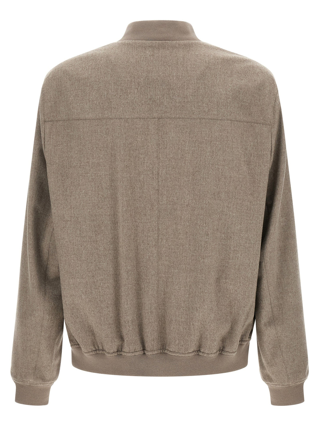 Men’s Brunello Cucinelli Gray Cashmere Bomber