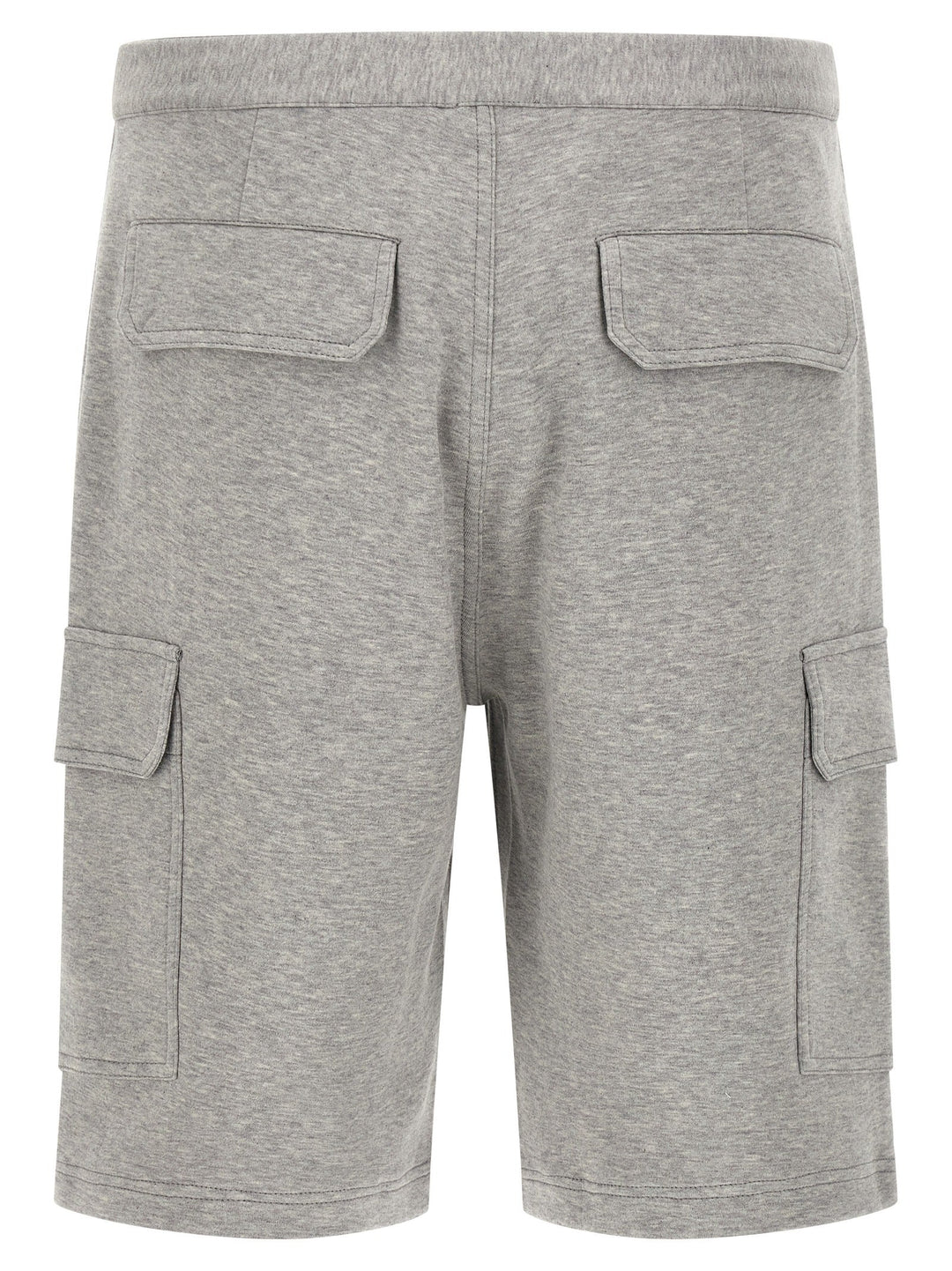 Brunello Cucinelli Gray Cotton Bermuda Shorts