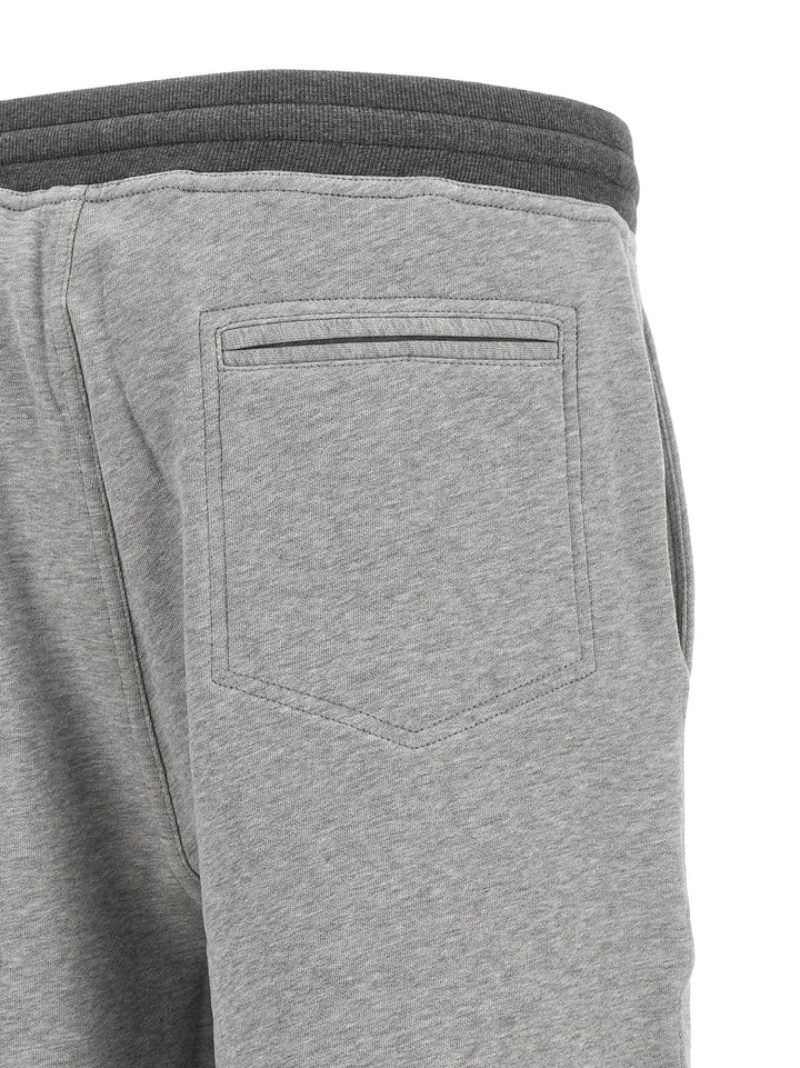 Men’s Brunello Cucinelli Gray Cotton Bermuda Shorts