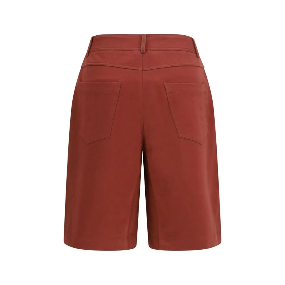 Men’s Brunello Cucinelli Red Cotton Bermuda Shorts