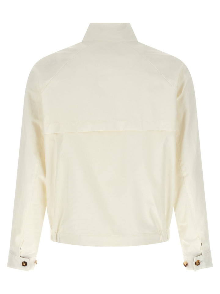 Men’s Brunello Cucinelli White Cotton Full-length Jacket