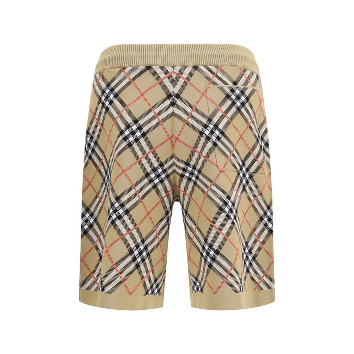 Men’s Burberry Beige Cotton Bermuda Shorts