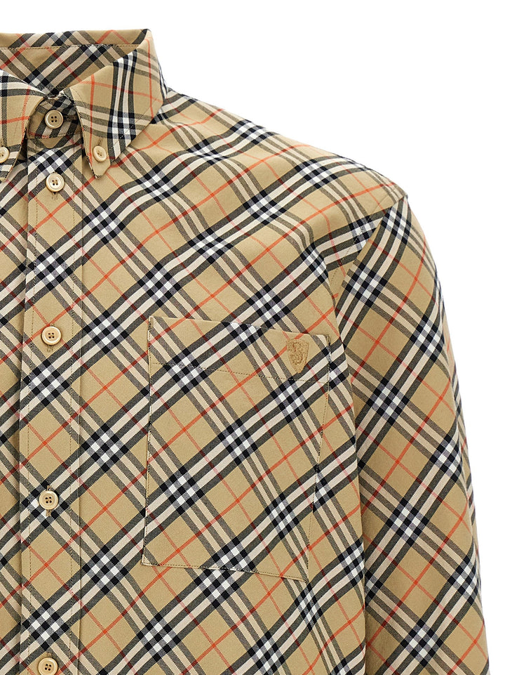 Burberry Beige Cotton Blouse