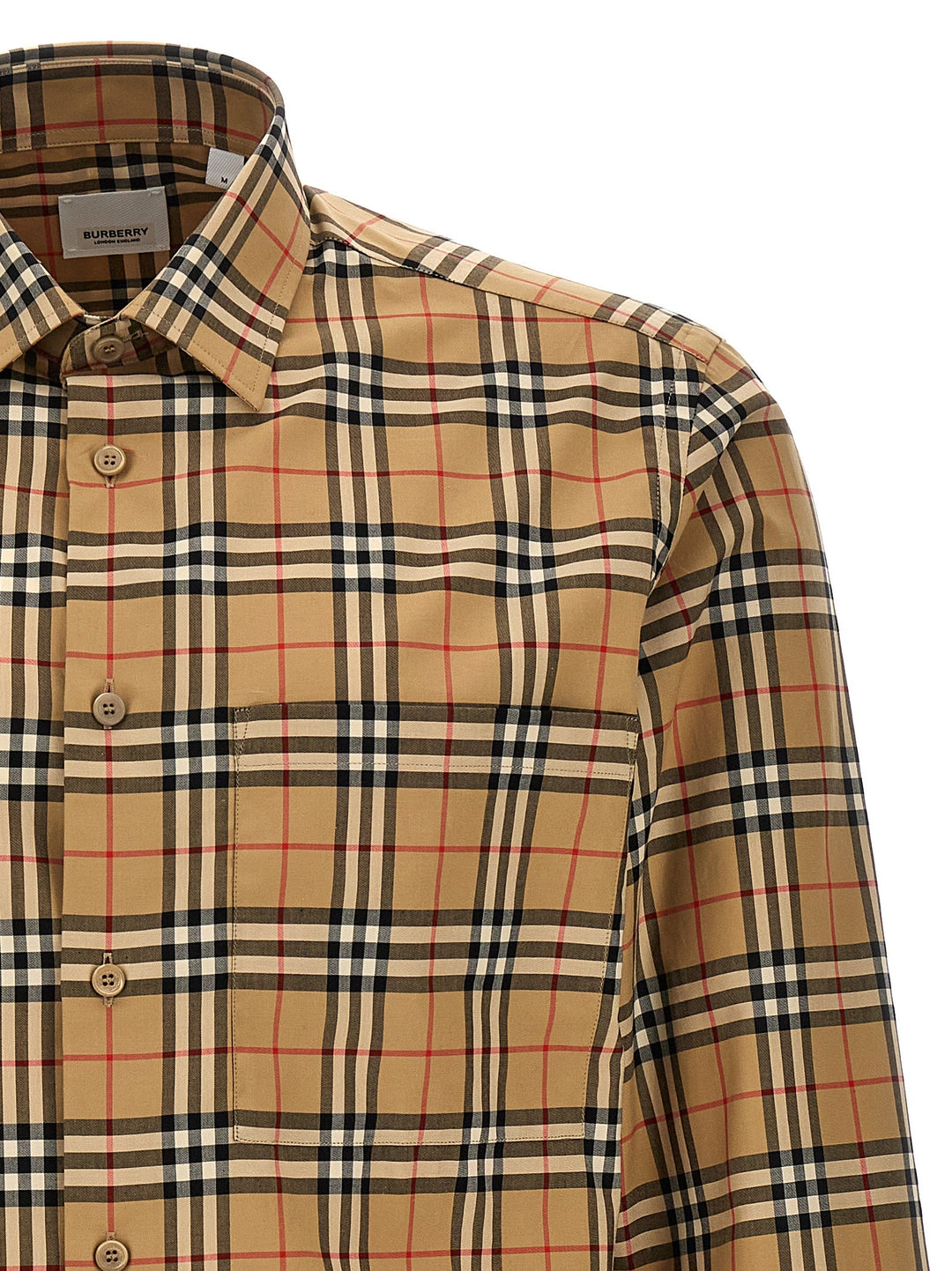 Burberry Beige Cotton Blouse